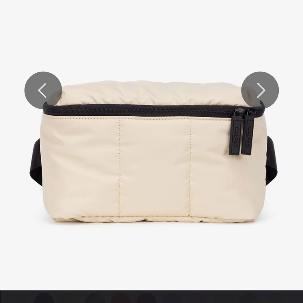 Calpak Cream Crossbody Bag